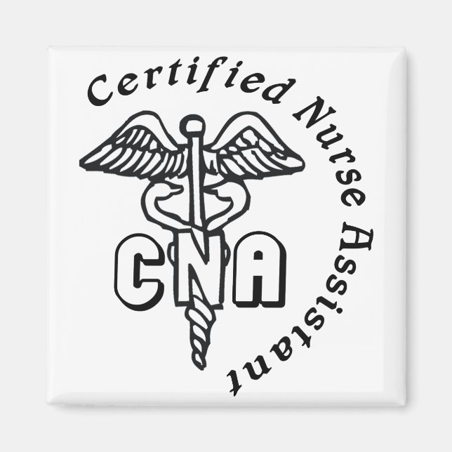 CADUCEUS CNA CERTIFIED NURSE ASSISTANT MAGNET (Front)