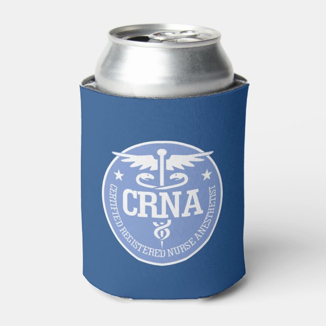 Caduceus (CRNA) Can Cooler (Can Front)