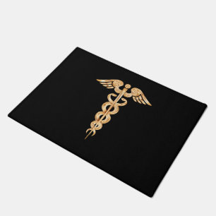 Caduceus Doormat