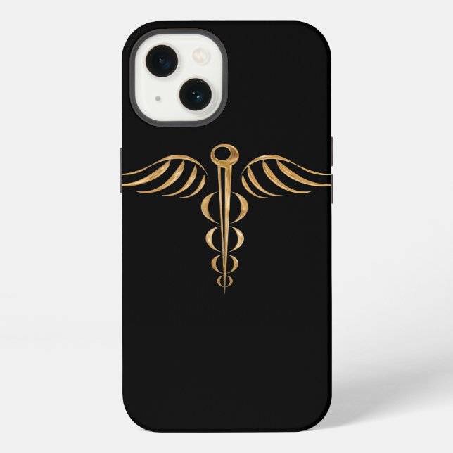 Caduceus iPhone Case (Back)