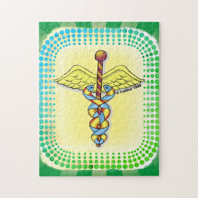 Caduceus Jigsaw Puzzle (Vertical)