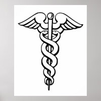 Caduceus Medical Symbol