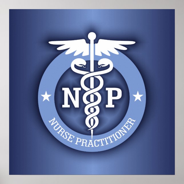 Caduceus NP (blue) Poster (Front)