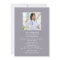 Caduceus Photo Graduation Invitation