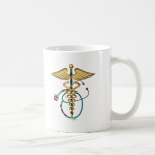 Caduceus & Stethoscope Coffee Mug