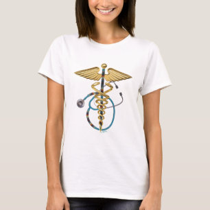 Caduceus & Stethoscope T-Shirt