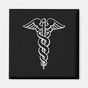 Caduceus Symbol Nurse Doctor Medic Rn Np Na Hospit Magnet