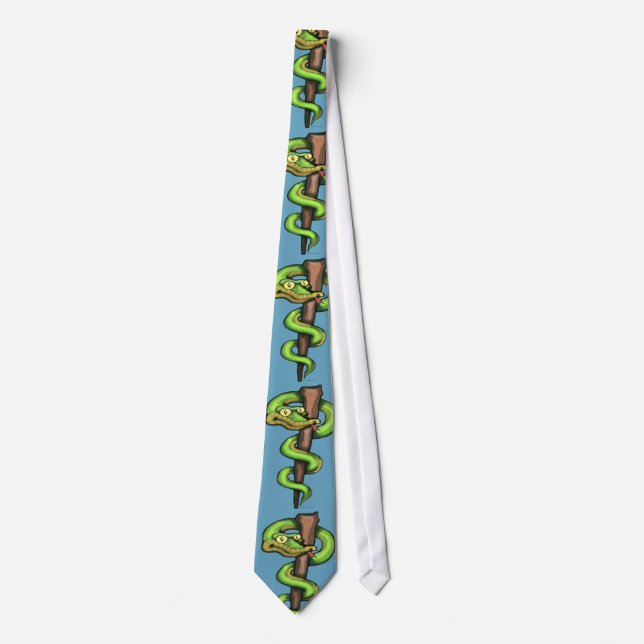 Caduceus Tie (Front)