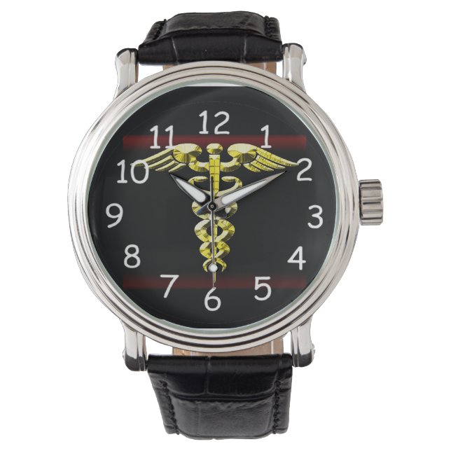 Caduceus Wrist Watch (Front)