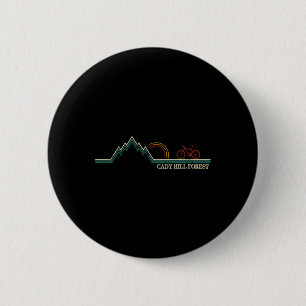 Cady Hill Mountain Biking Vermont Stowe 6 Cm Round Badge