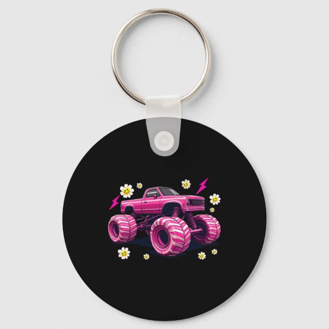 Cady Monster – Cute And Spooky Fun Sticker  Key Ring (Front)