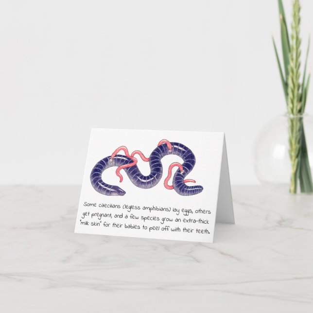 Caecilian Mother's Day Card (Front)