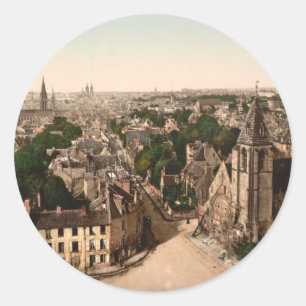 Caen, Basse-Normandie, France Classic Round Sticker