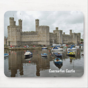 Caernarfon Castle Mouse Pad