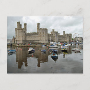 Caernarfon Castle Postcard