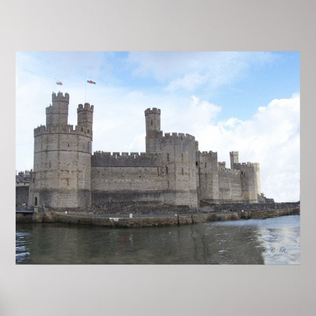 CAERNARFON CASTLE POSTER (Front)