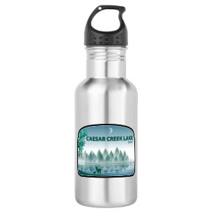 Caesar Creek Lake Ohio Deer 532 Ml Water Bottle