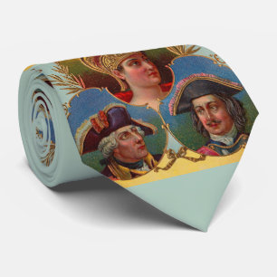 Caesar - Kaiser - Tsar cigar box label print Tie