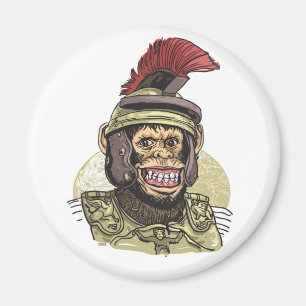 Caesar Roman Chimp Magnet
