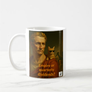Caesar's Empire or Quarterly Dividends? Coffee Mug