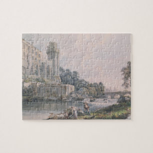 Caesar's Tower and Part of Warwick Castle Jigsaw Puzzle