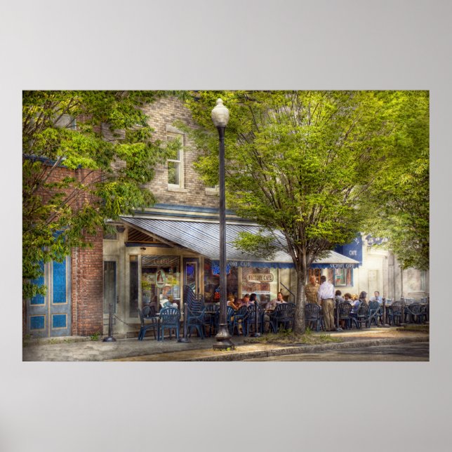 Cafe - Albany, NY - Victory Cafe Poster (Front)