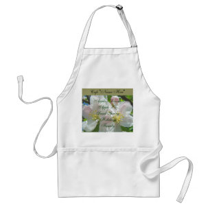 Cafe aprons Apple Blossoms Apple Pie Sweet Spring