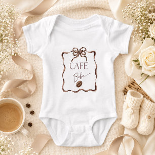 Cafe Bebe Coffee Baby Shower Bodysuit