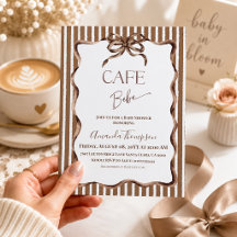 Cafe Bebe Coffee Baby Shower