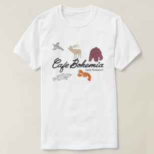 Cafe Bohemia Game Restaurant, Chicago T-Shirt