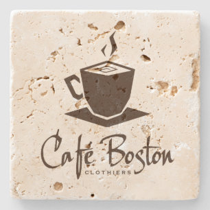 Café Boston Travertine Coaster
