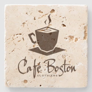Café Boston Travertine Coaster