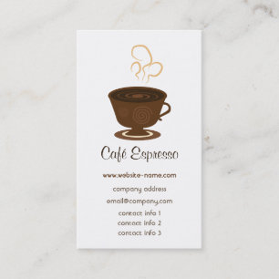 Cafe Business Card