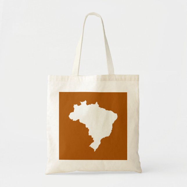 Café Caramel Festive Brazil Tote Bag (Front)