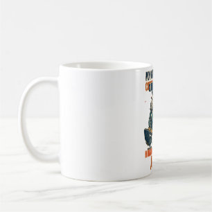 Café chargé, humain non détecté – robot coffee mug