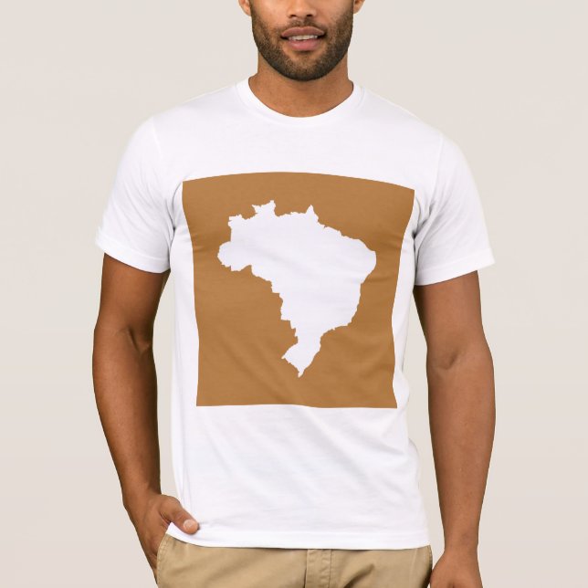 Café Com Leite Festive Brazil at Emporio Moffa T-Shirt (Front)