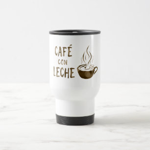 cafe con leche bokeh travel mug