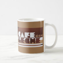 CAFE CON LECHE Coffee Milk Small Tan Coffee Mug