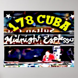 CAFE CON LECHE POSTER