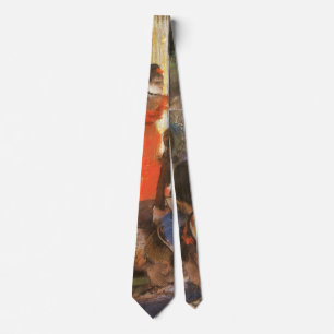 Cafe Concert at Les Ambassadeurs by Edgar Degas Tie