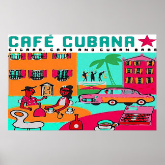 cafe cubana poster