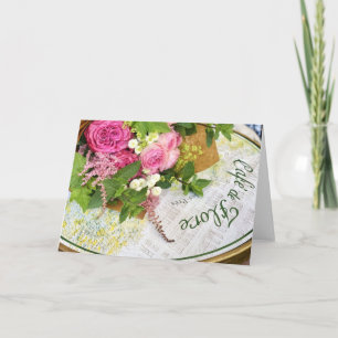 Cafe de Flore in Paris Greeting Card