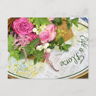 Cafe de Flore in Paris Postcard