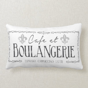 Cafe et Boulangerie French Pillow decor