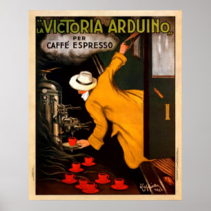 Cafe Express Vintage Poster