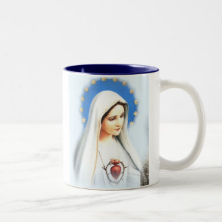 Café Fatima Mug, large Two-Tone Coffee Mug