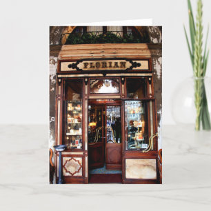 Cafe Florian Venice Card