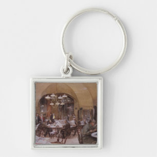 Cafe Griensteidl, Vienna, 1890 Key Ring