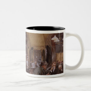 Cafe Griensteidl, Vienna, 1890 Two-Tone Coffee Mug