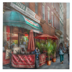 Cafe - Hoboken, NJ - Vito's Italian Deli Ceramic Tile